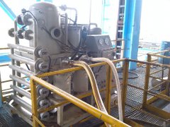 抚顺石化车间滤油机使用现场